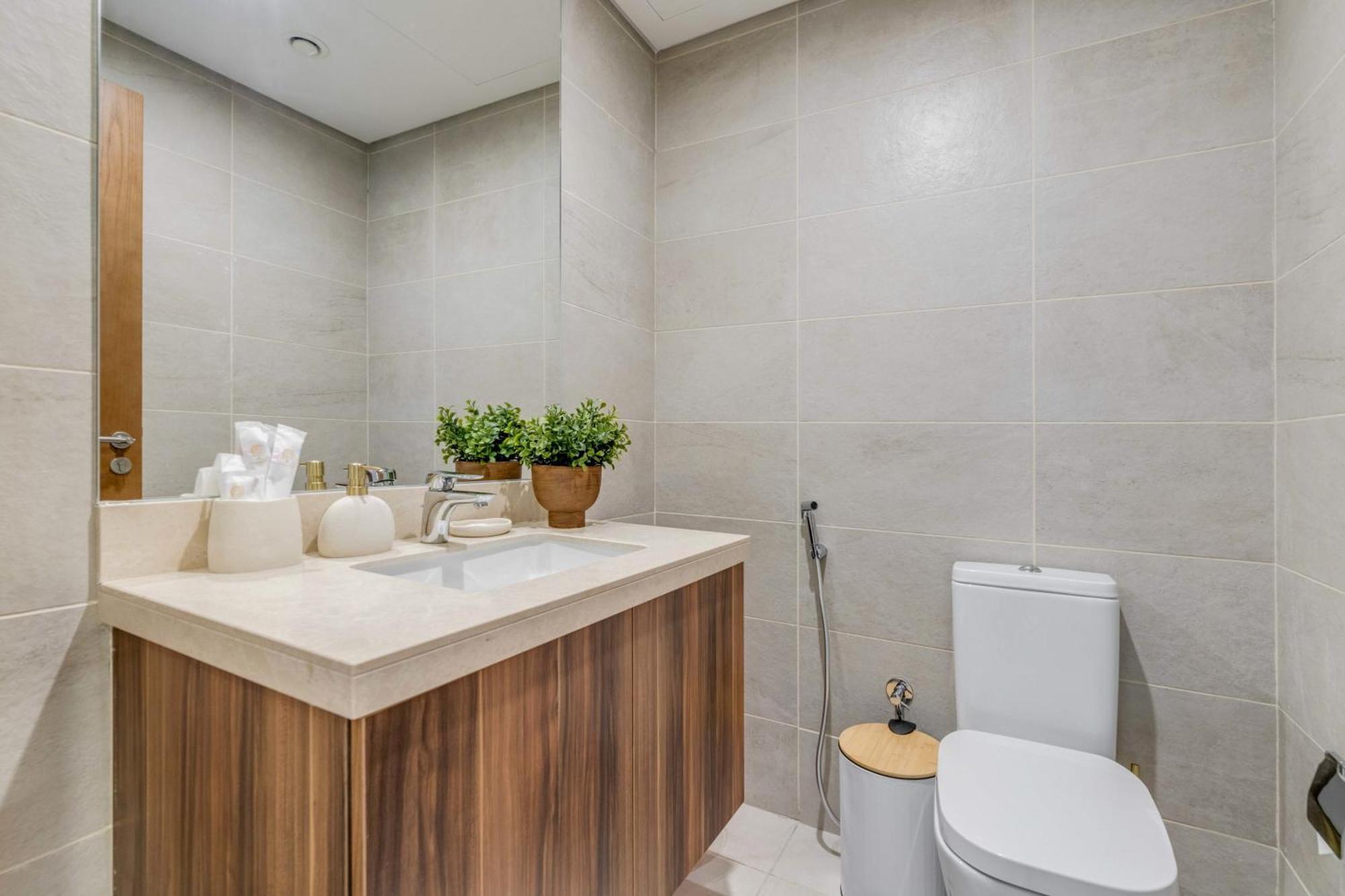 Luxury Azizi Mina Beachfront Apartments Dubai Eksteriør bilde