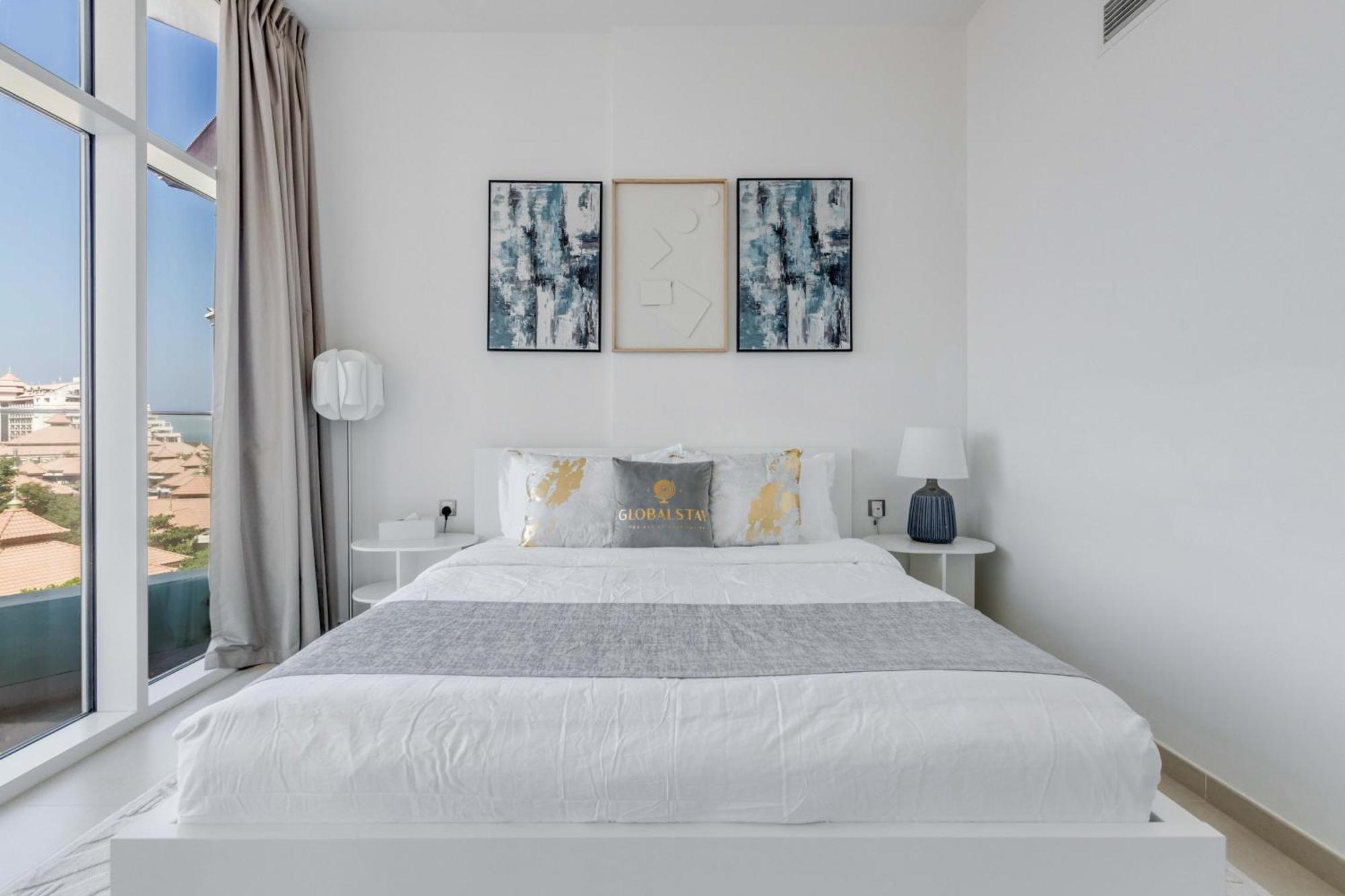 Luxury Azizi Mina Beachfront Apartments Dubai Eksteriør bilde