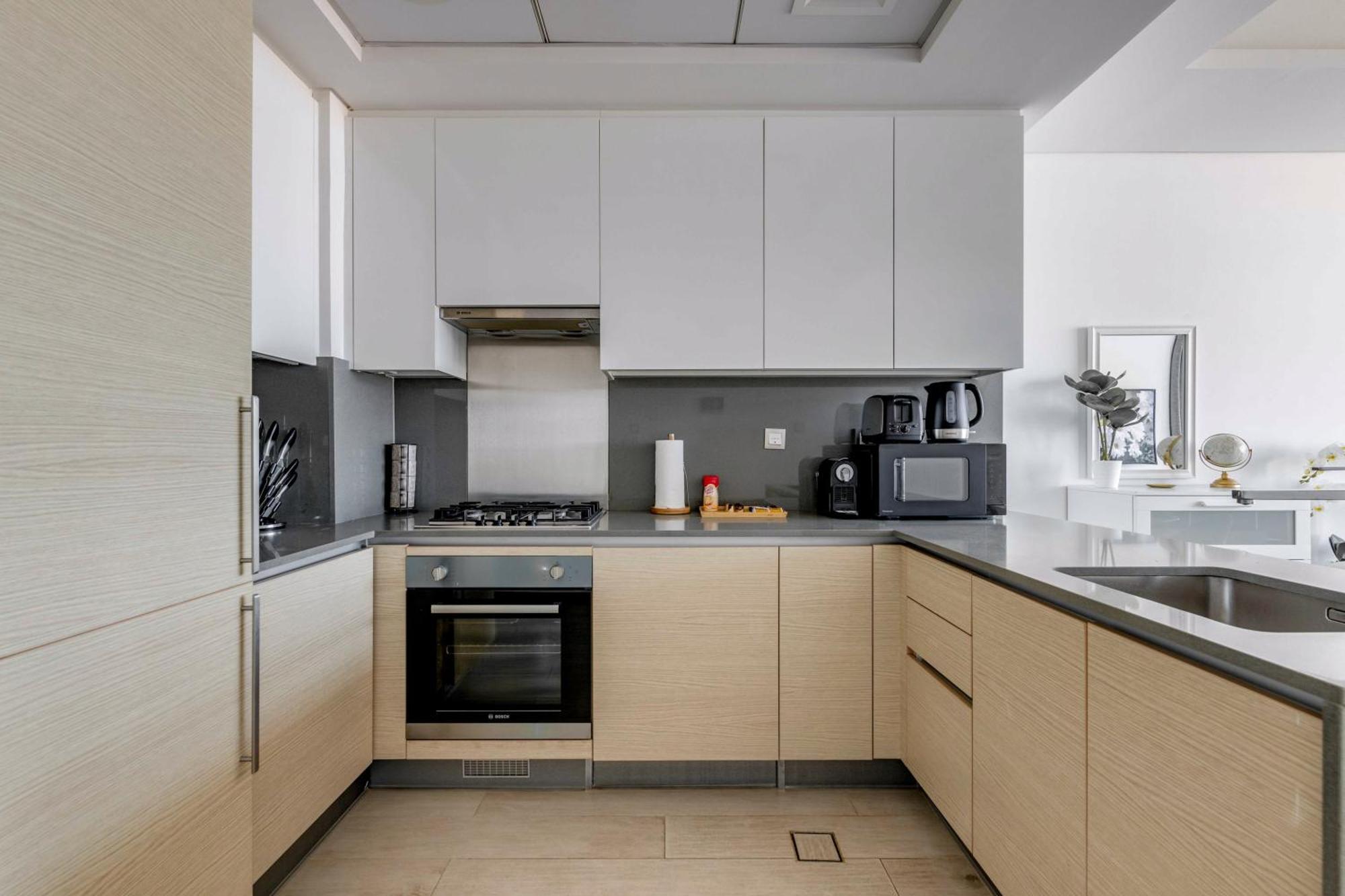 Luxury Azizi Mina Beachfront Apartments Dubai Eksteriør bilde