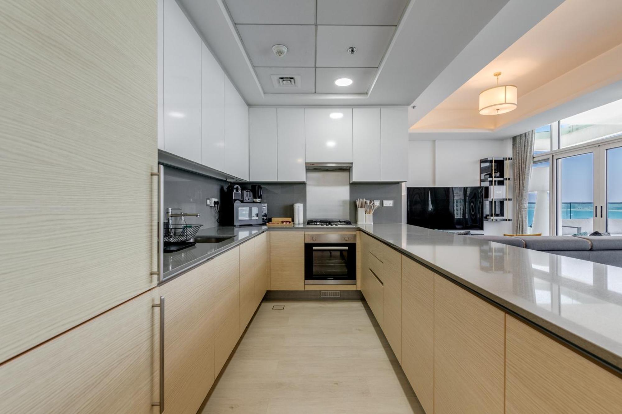 Luxury Azizi Mina Beachfront Apartments Dubai Eksteriør bilde