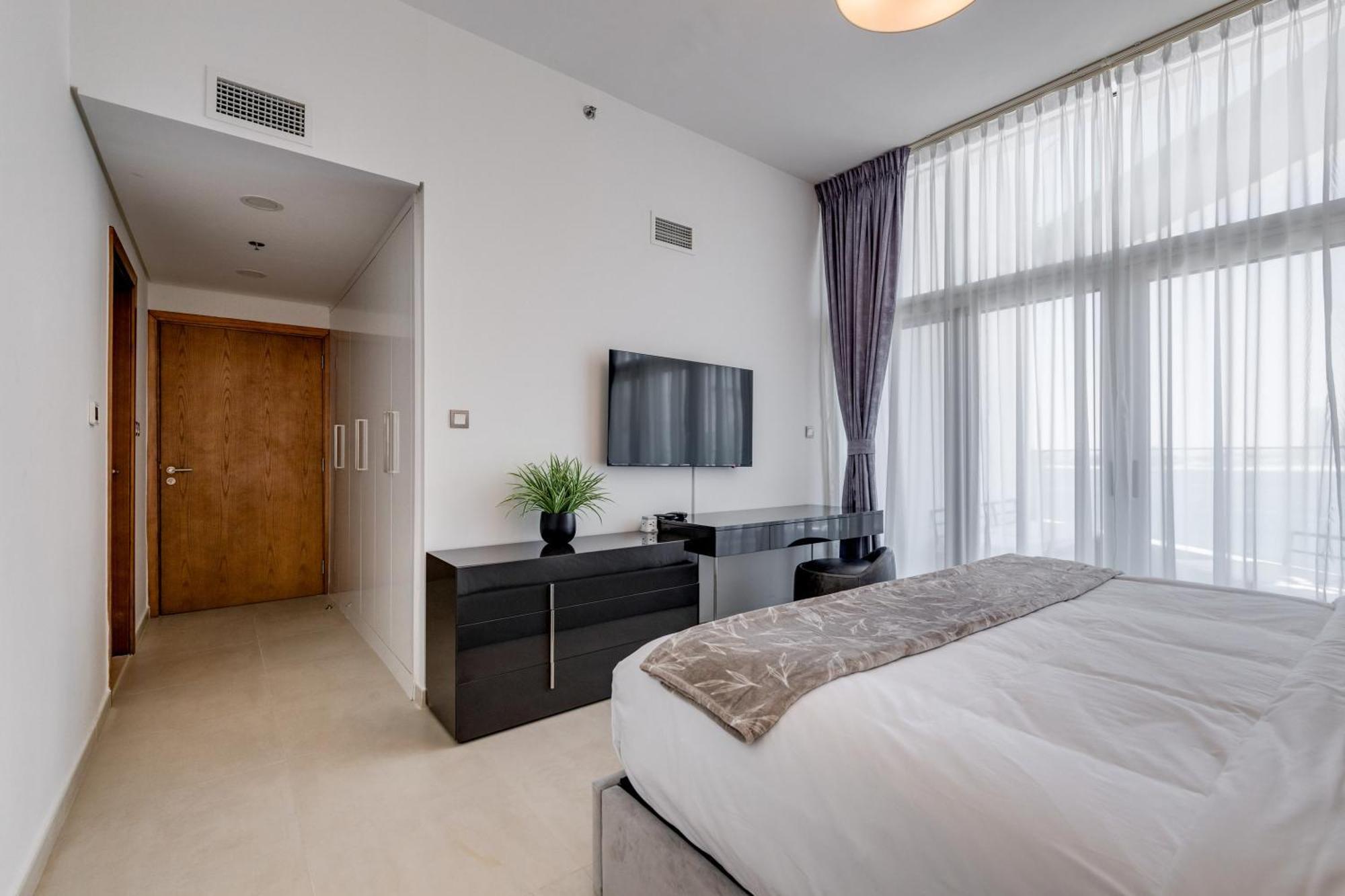 Luxury Azizi Mina Beachfront Apartments Dubai Eksteriør bilde