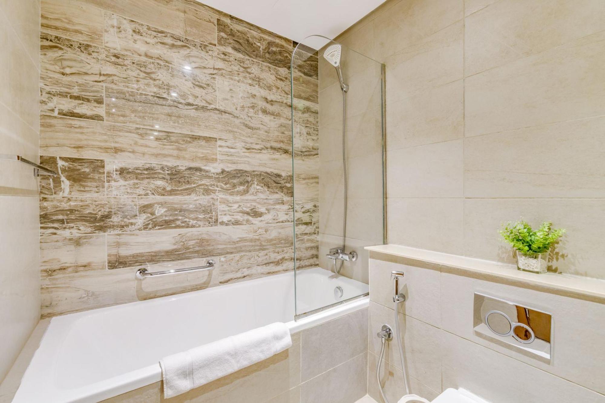 Luxury Azizi Mina Beachfront Apartments Dubai Eksteriør bilde