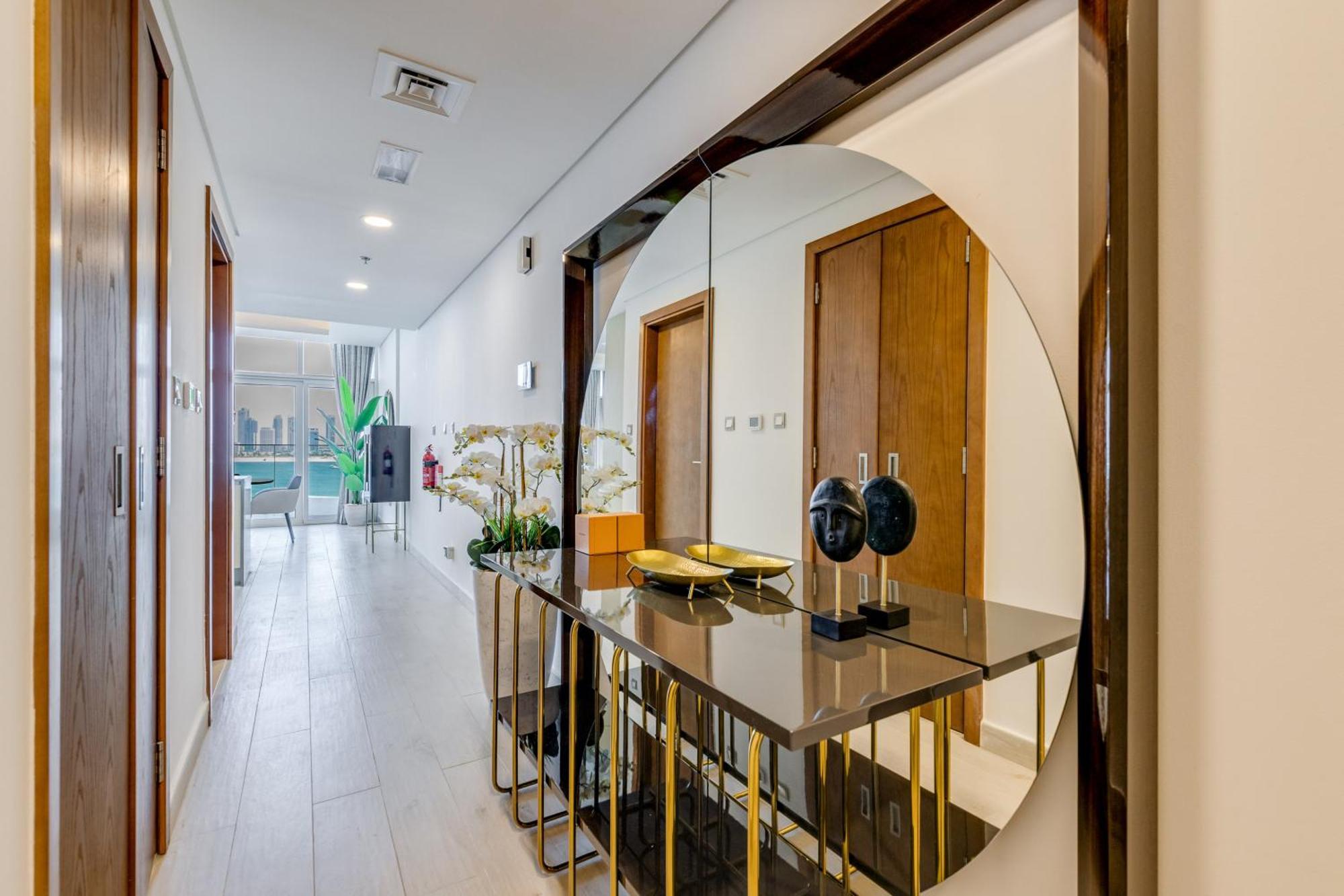 Luxury Azizi Mina Beachfront Apartments Dubai Eksteriør bilde