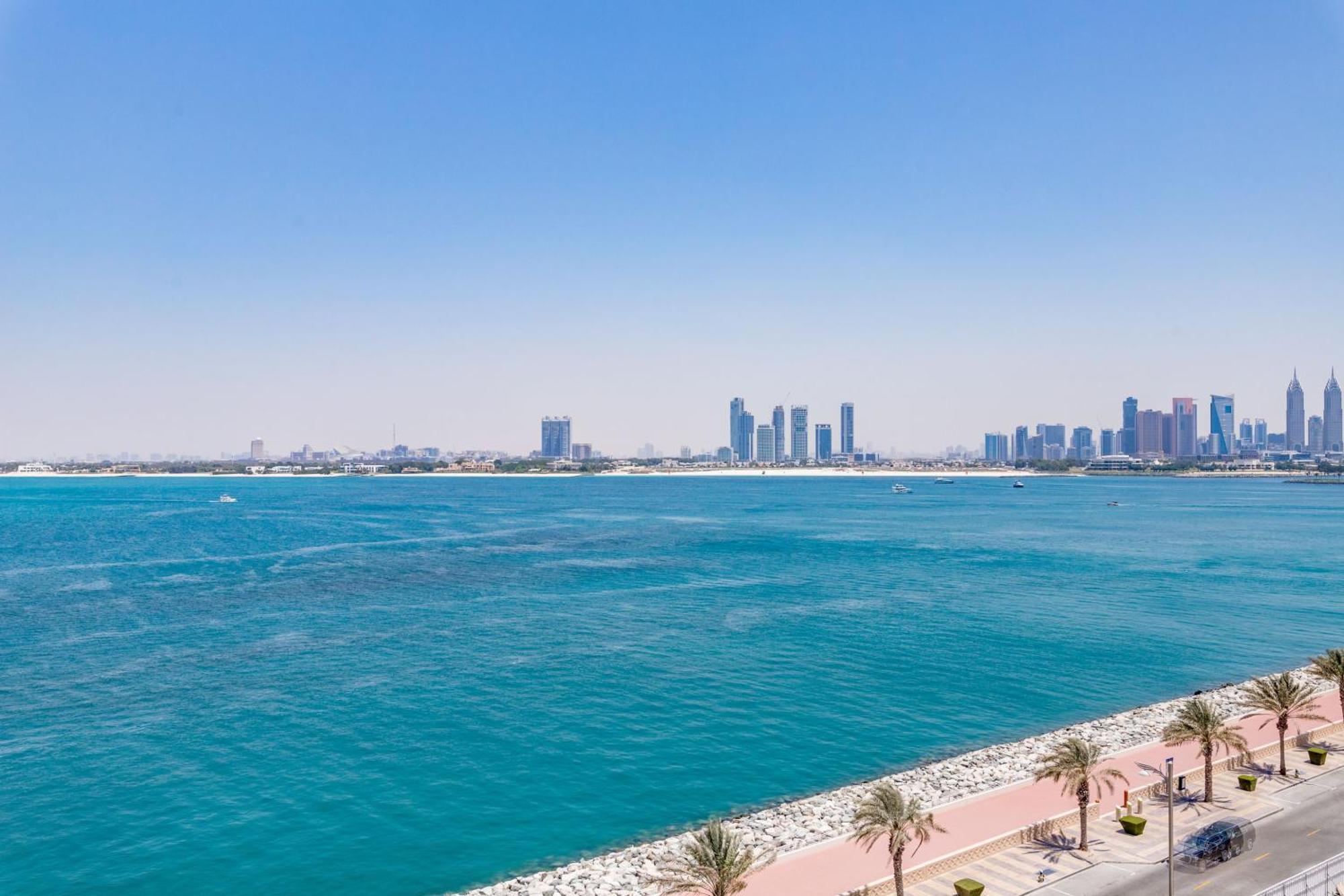 Luxury Azizi Mina Beachfront Apartments Dubai Eksteriør bilde