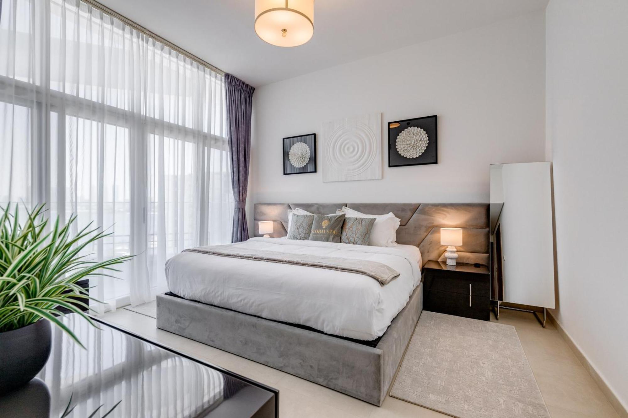 Luxury Azizi Mina Beachfront Apartments Dubai Eksteriør bilde