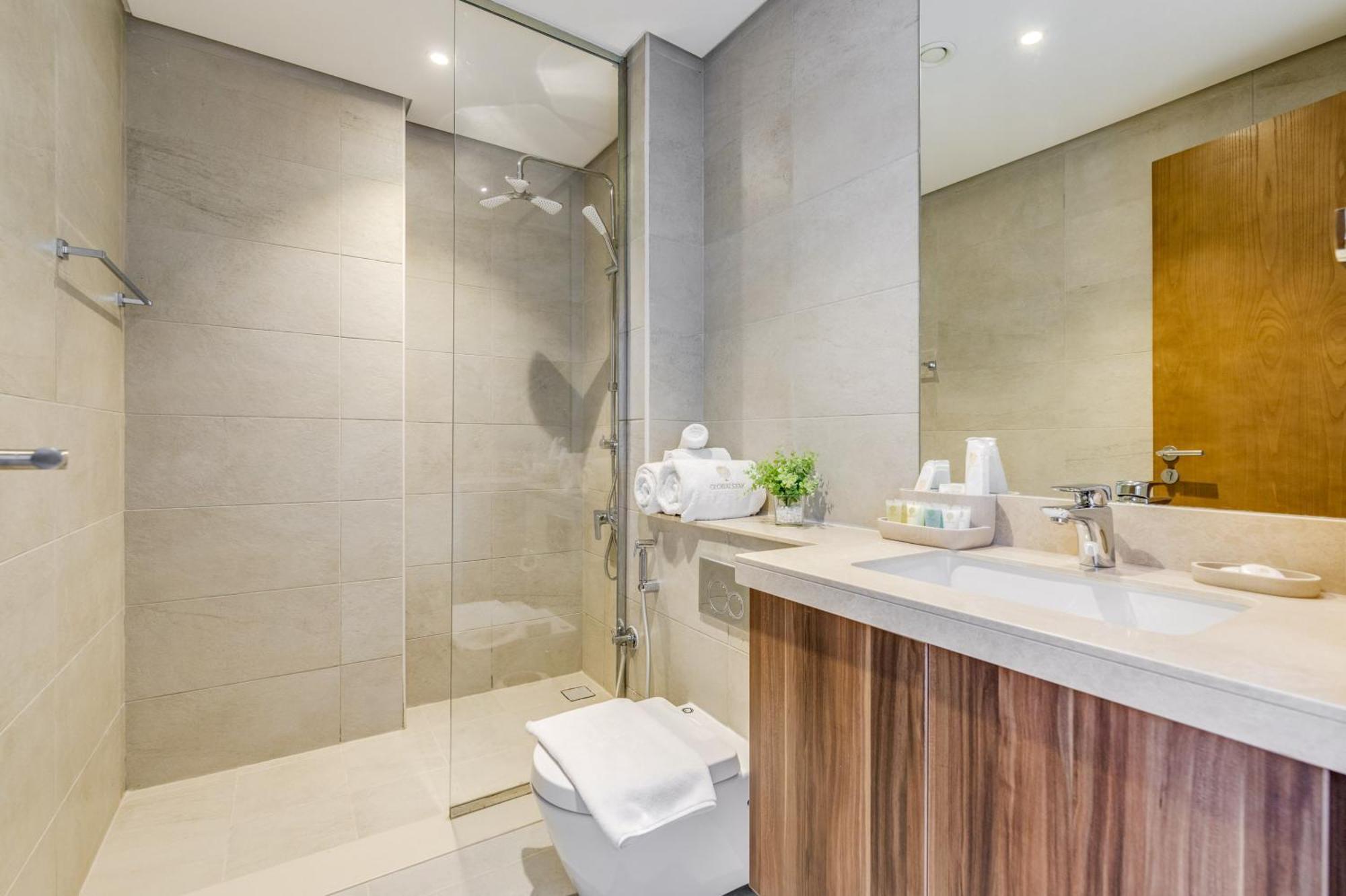 Luxury Azizi Mina Beachfront Apartments Dubai Eksteriør bilde